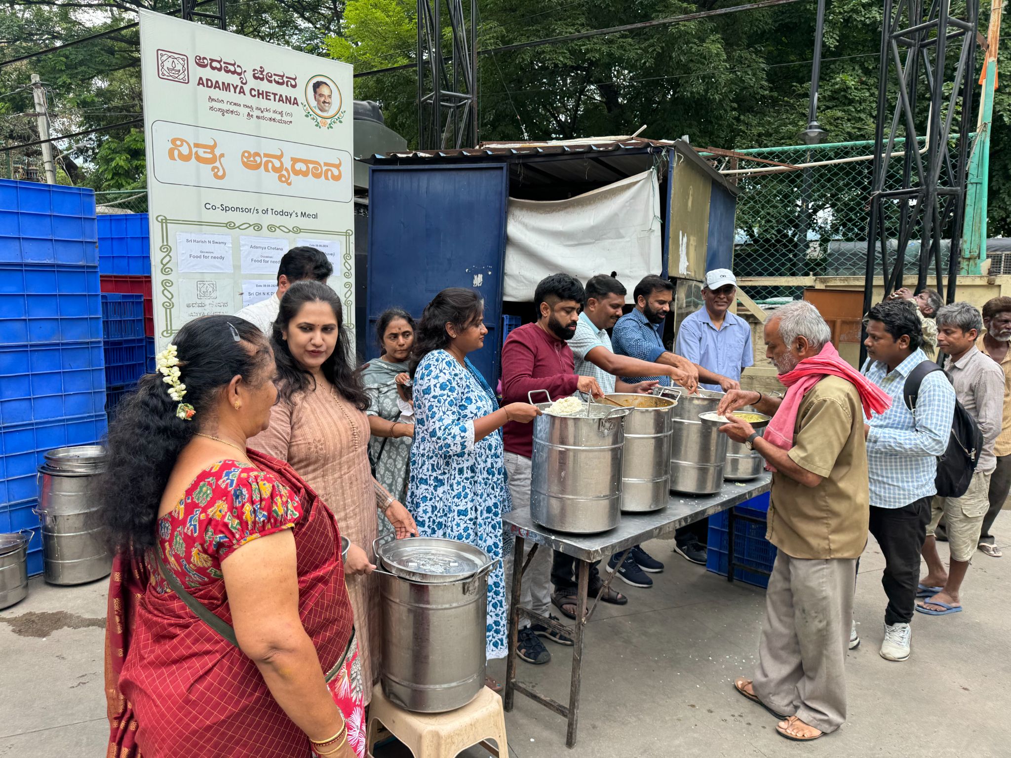 Nitya Annadana , Chinnara Chetana , Green Sunday